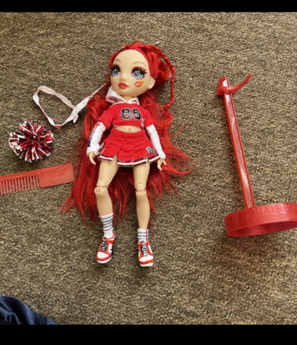 Rainbow high cheer ruby - high,