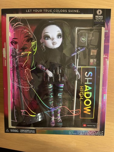 Complete with box rainbow high - box,